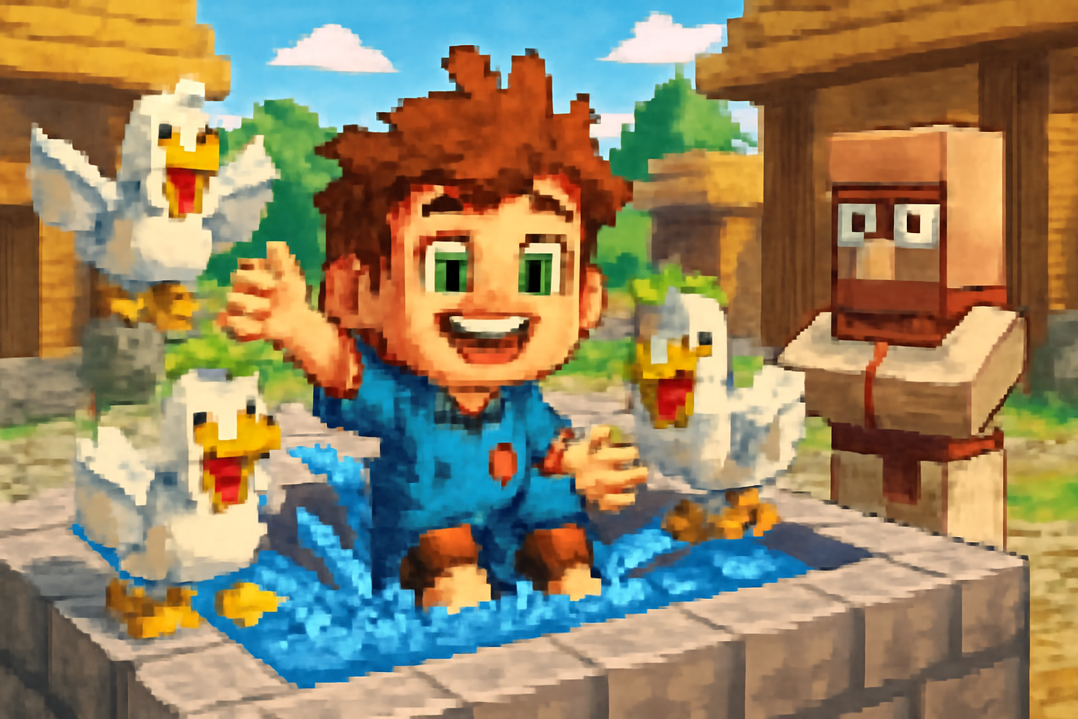 Ollie and Biscuit — Chapter 1, scene 1