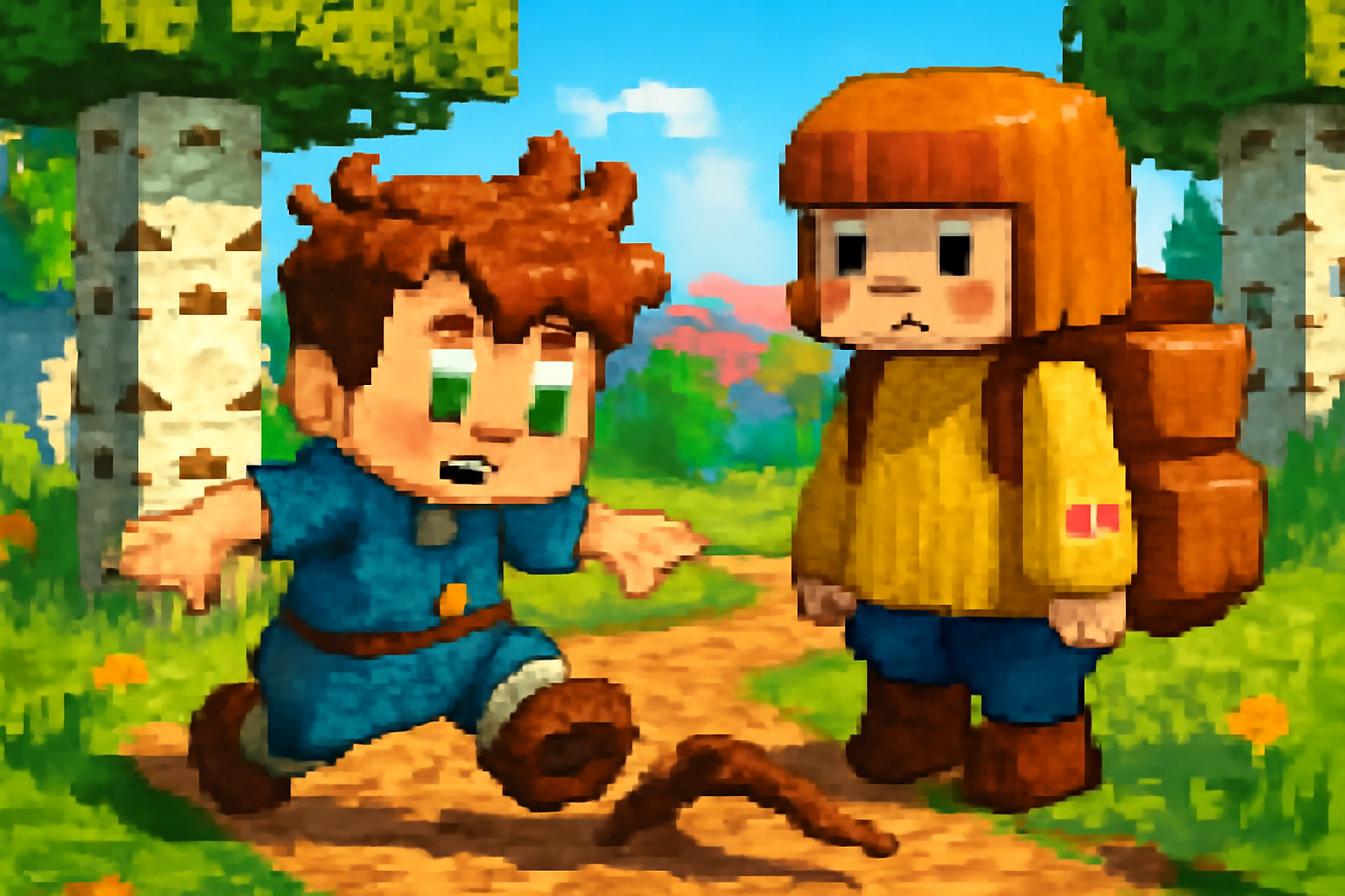 Ollie and Biscuit — Chapter 2, scene 1