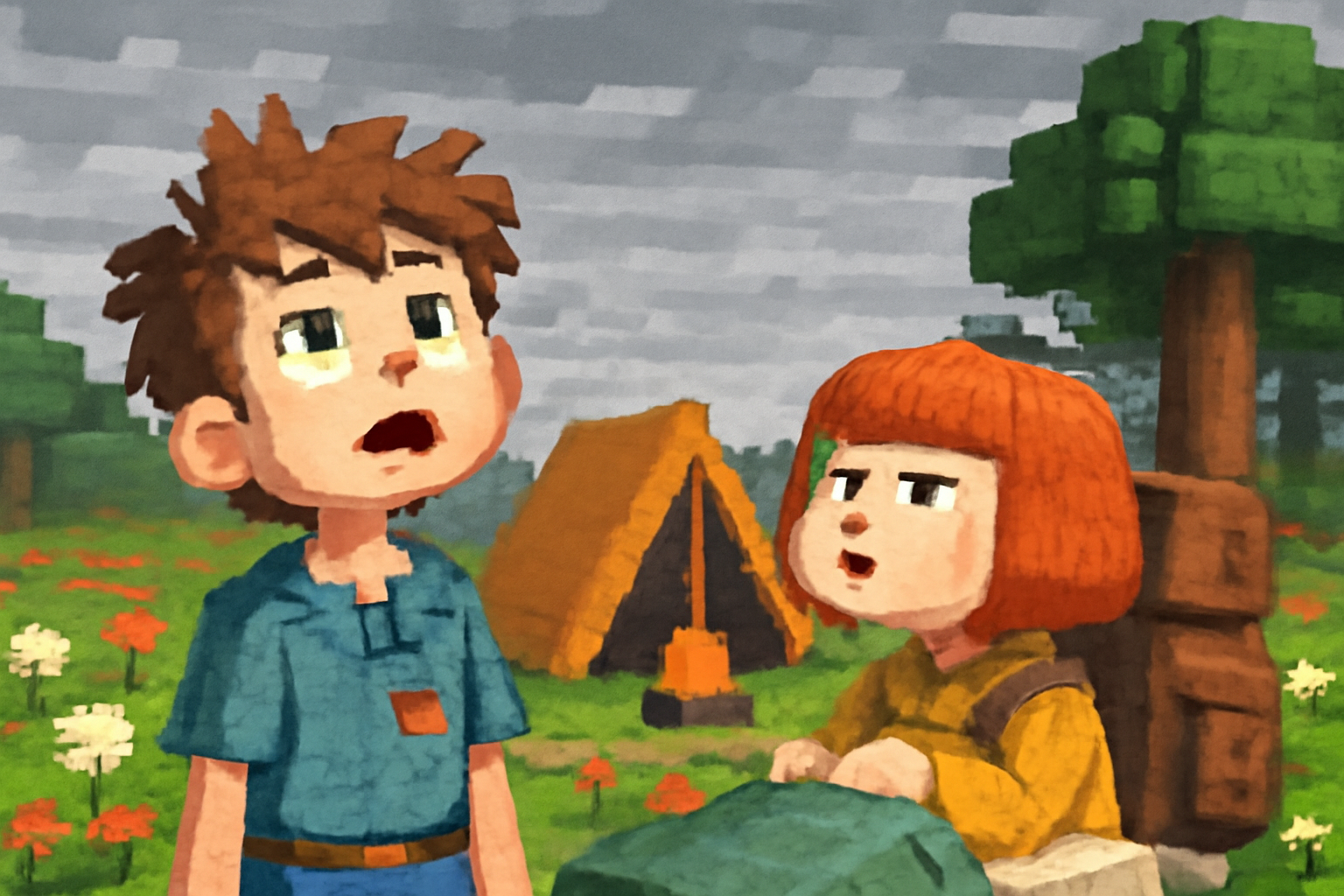 Ollie and Biscuit — Chapter 5, scene 1