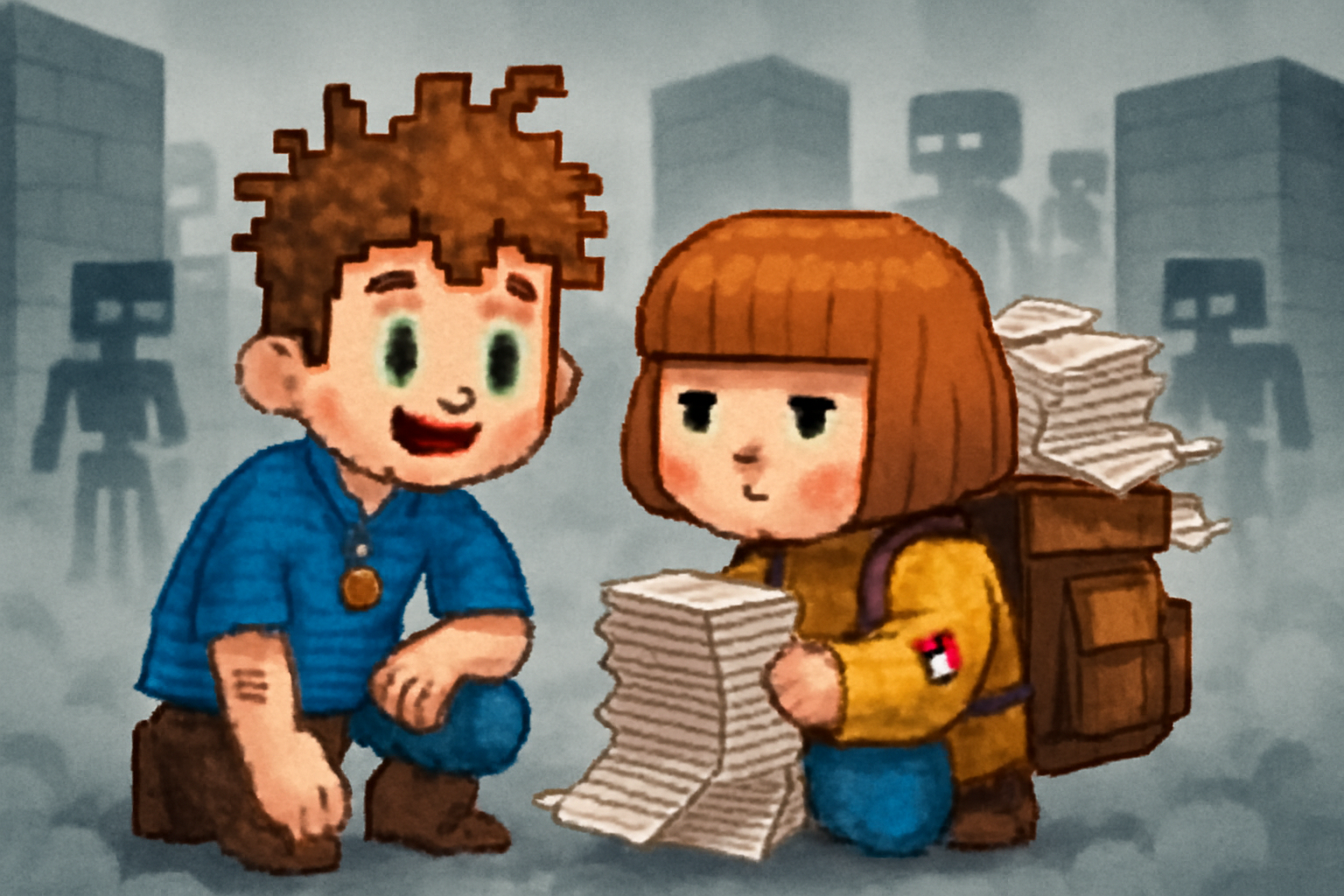 Ollie and Biscuit — Chapter 7, scene 1