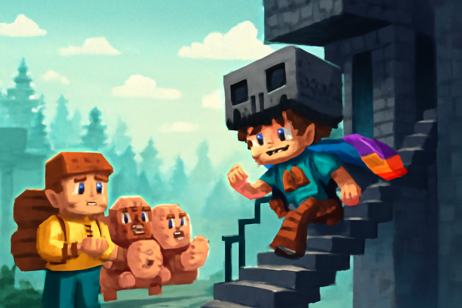 Ollie and Biscuit — Chapter 8, scene 2