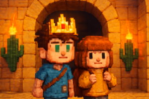 Chapter 16: The Crystal Oasis and a Cactus Who Smiled