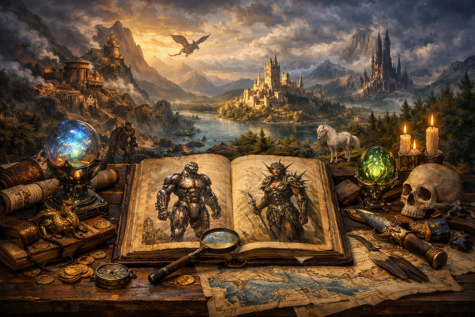 A Field Guide to the Races of Legendaria: From the Ironkin to the Thornborn — image 1