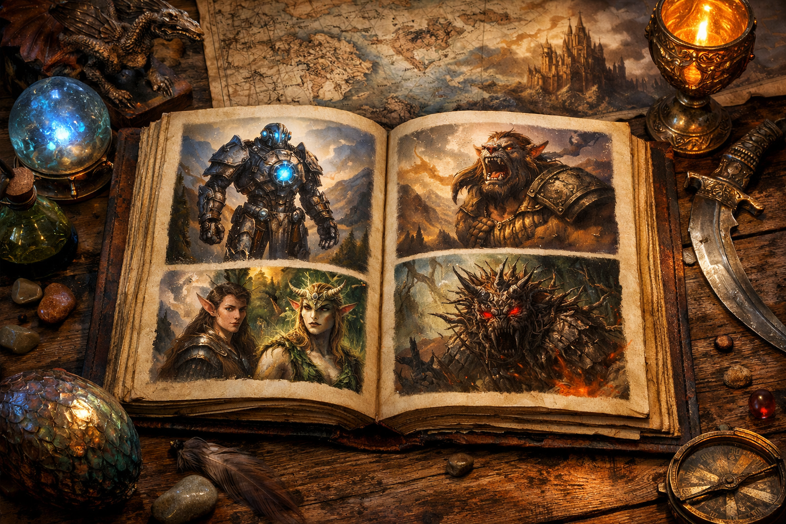 A Field Guide to the Races of Legendaria: From the Ironkin to the Thornborn — image 2
