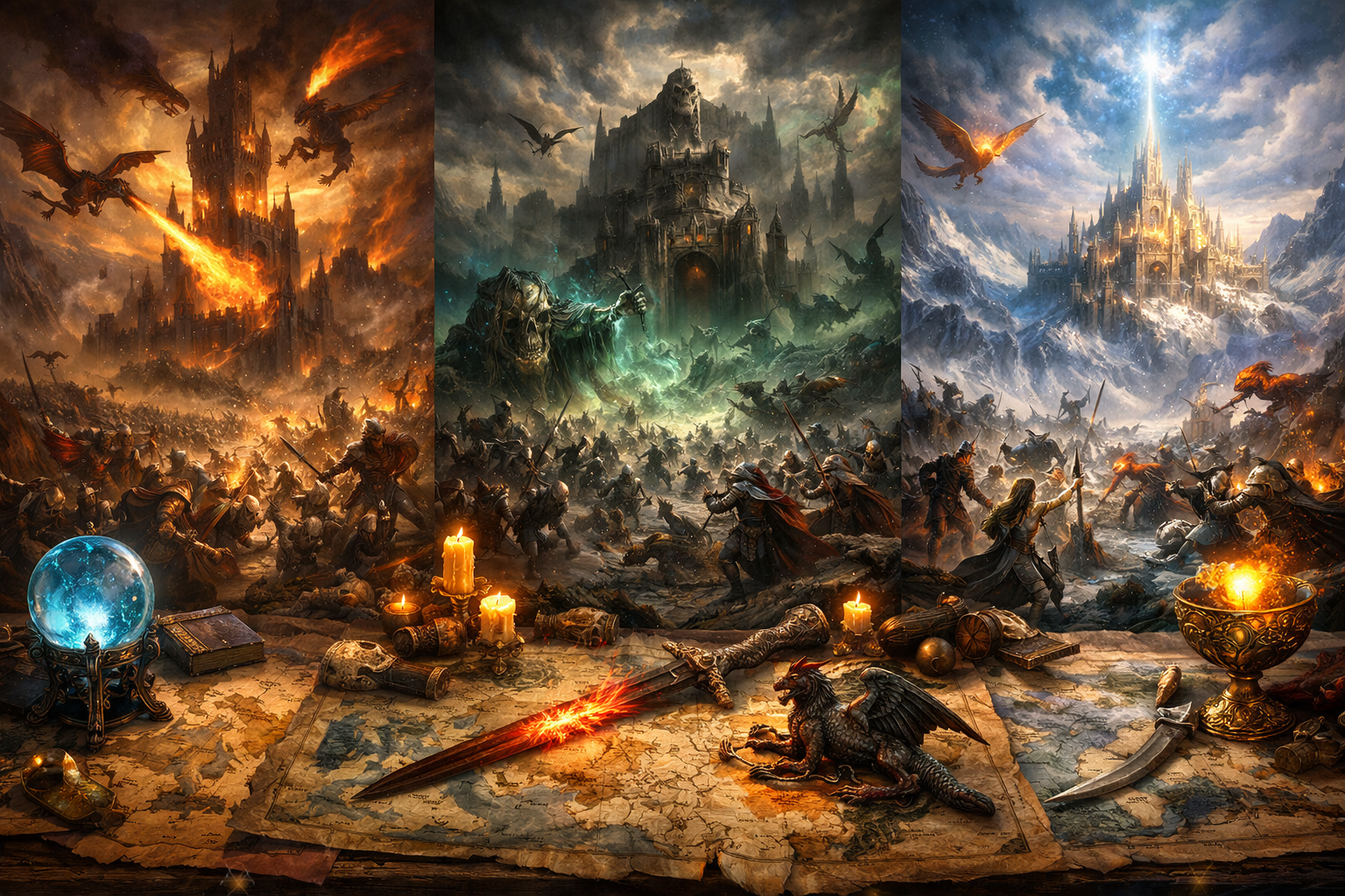 The Three Great Wars of Legendaria: Conflicts That Shaped the World We Know — image 1