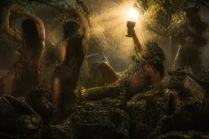 Dionysus and Grapes: Sacred Plants and Flowers of the Wine God