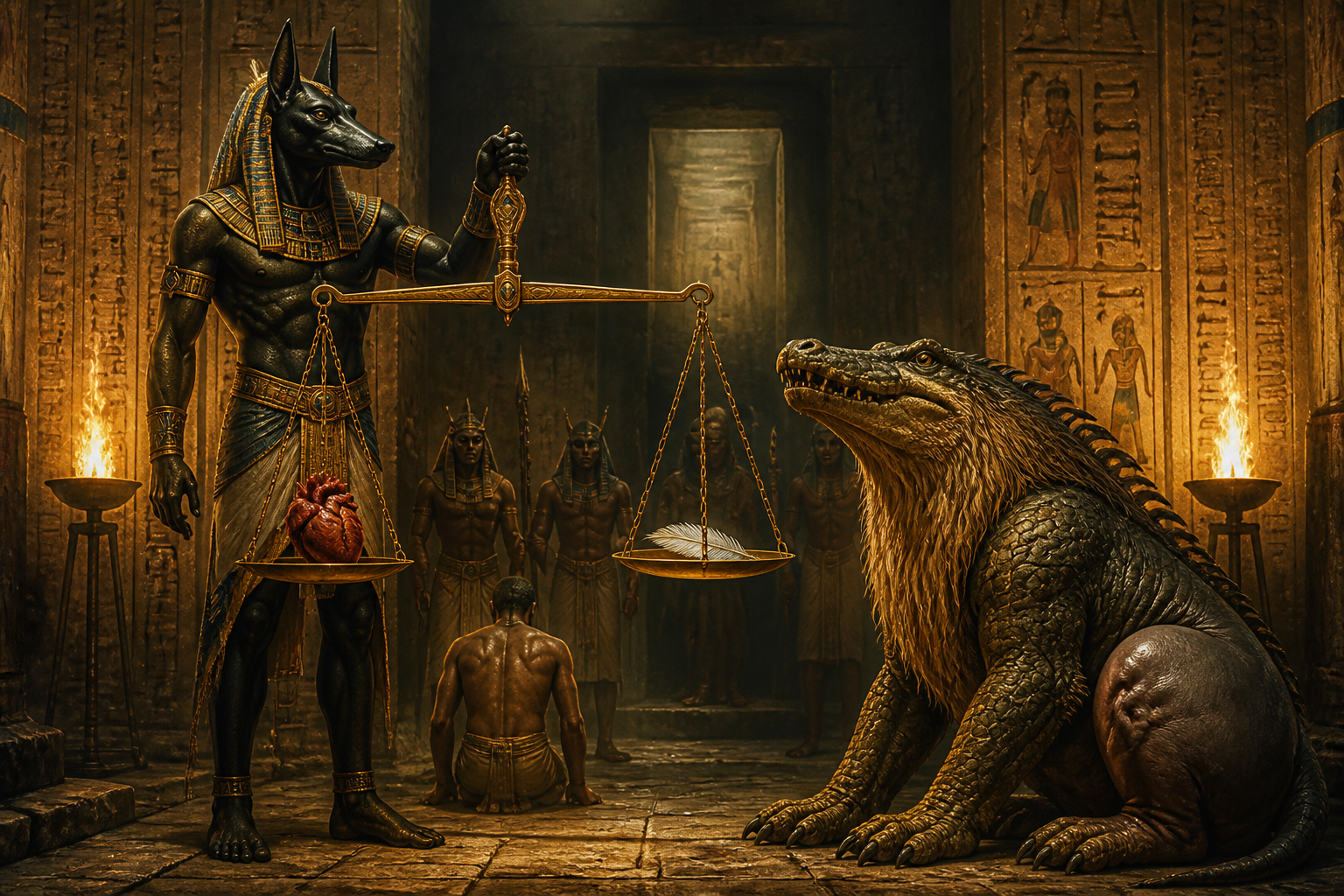 Anubis and the Weighing of the Heart: Egypt's Judgment of the Dead