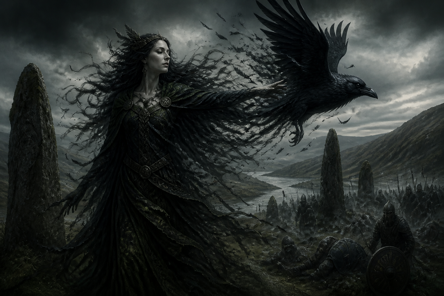 The Morrigan: Ireland's Shapeshifting Goddess of War and Fate